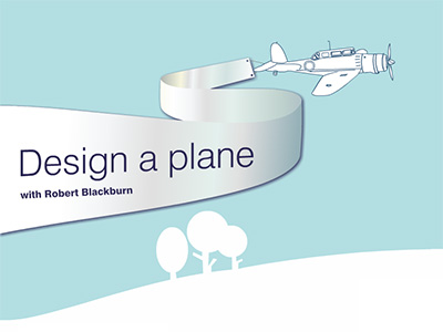 Design a plane design screen